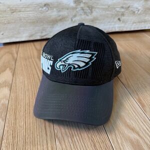 Philadelphia Eagles Super Bowl LII Champions New Era 9Forty Hat Cap - Black NFL